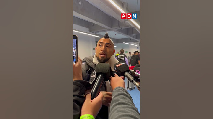 Arturo Vidal y su pelea con Fernando De Paul: “Somos todos amigos y tenemos un equipazo”