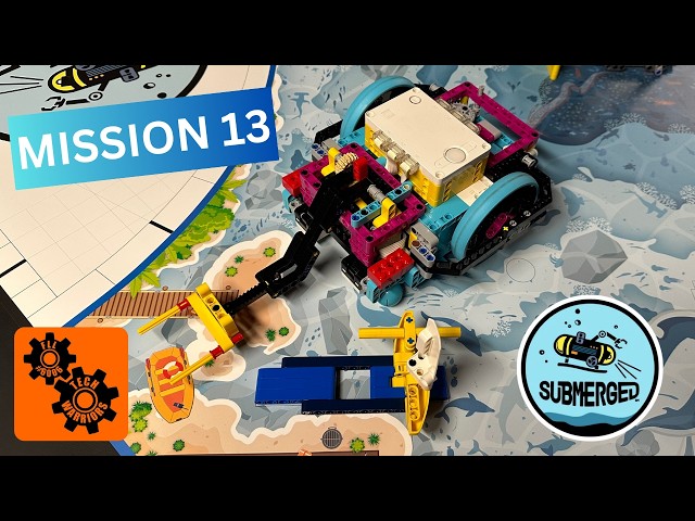 2024-2025 FLL SUBMERGED Mission 13 Change Shipping Lanes Solution