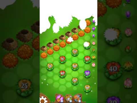 Blossom Blast Saga level 203 no boosters NEW