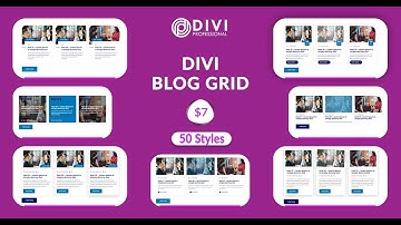 Divi Blog Grid