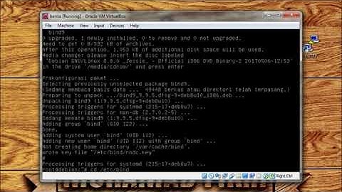 Konfigurasi DNS Server , SSH Server pada debian 8