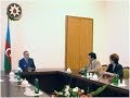 Встреча Г.А.Алиева  с Муслимом Магомаевым и Тамарой Синявской. 1999г.