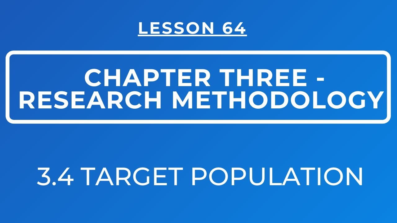 define target population in research pdf