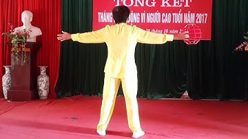 Tập luyện thái cực cầu do mi sa trình diễn