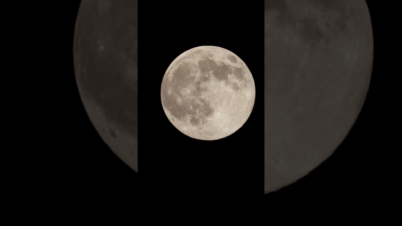 スーパームーン スーパームーン 2025.11.5岩保木水門で撮影#スーパームーン #満月