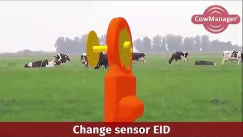 Installing CowManager: Change Sensor EID