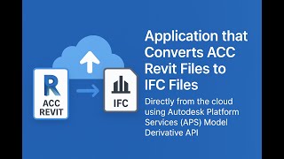 ACC Revit IFC Export