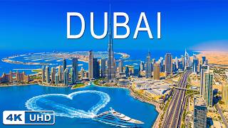 Dubai 4K | Modern Wonders, Luxury Yachts & Stunning Skyline Escape | Tropical Deep House