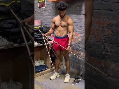 Kam to kam hota hai 😊 #bodybuilding #bodybuildinglife #naturalbodybilding #motivation