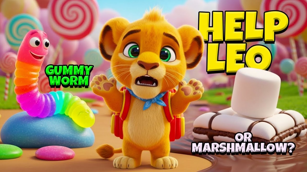 Приключения Лео в конфетных джунглях — ВЫ выбираете путь! | Веселый мультфильм для детей