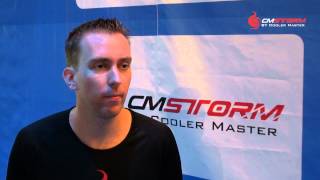 CM Storm product interview with Michael Touw, Productmanager CM Storm Europe @ Gamescom 2012
