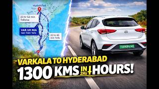 1300 KM MG ZS EV Road Trip | Varkala to Hyderabad | MyEVStory