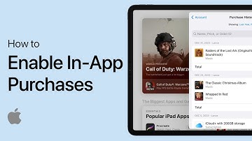 How To Turn On In-App Purchases on iPad - Tutorial