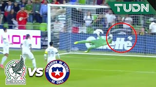 ¡ACEVEDO! ¡Tremenda atajada a una mano! | México 0-0 Chile | Amistoso | TUDN