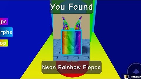 How to get the *NEW*  Neon Rainbow Floppa in Find the Floppas