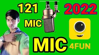 121 best voice mic tricks in 4fun app# 4fun#4funapp# 121 mic #2022