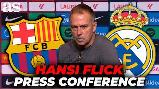Information HANSI FLICK, full PRESS CONFERENCE after FC BARCELONA 1-REAL MADRID 2 Guide