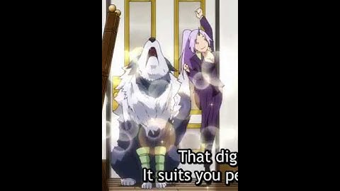 That Time I Got Reincarnated as a Slime: Ranga and Shion scene