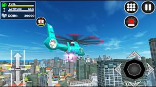 City Helicopter Flight  Simulator - Android Gameplay #4 screenshot 4