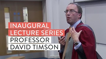 Inaugural lecture Professor David Timson | University of Brighton
