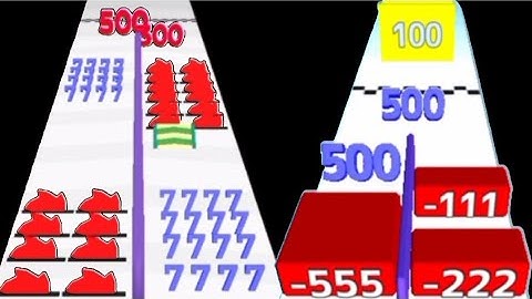 Big Update High Levels Of Math Games - Number Merge Plus and Run Vs Number Master