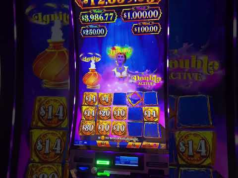 Mystery Lamp Win! 🧞‍♀️ #majorjackpot #smallbetbigwin #hugewin #casinolife #slotwins #slotcreator