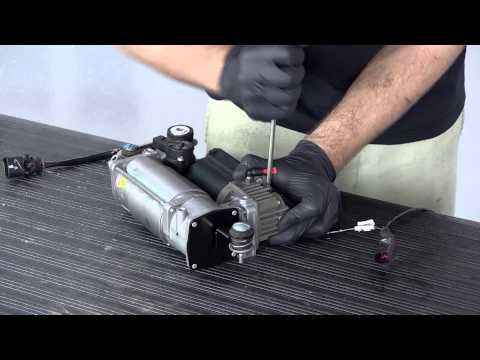 Replacing the Air Suspension Compressor on the Cayenne, Touareg, Q7