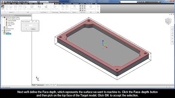 InventorCAM Jumpstart - Add a Face Milling operation