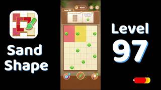 Sand Shape Level 97 Gameplay Walkthrough | Go Answer