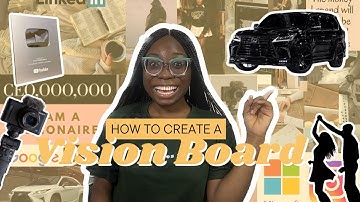 HOW TO MAKE A DIGITAL VISION BOARD FOR 2023 | USING PINTEREST AND CANVA #visionboard