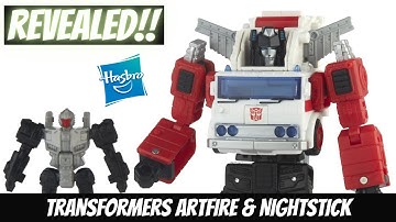 Transformers Generations Artfire & Nightstick Figures Revealed | Hasbro Pulse