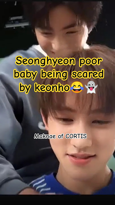 Seonghyeon is scared to death😂!!#cortis #kpop #boygroup #bighit #seonghyeon #keonho #james #martin
