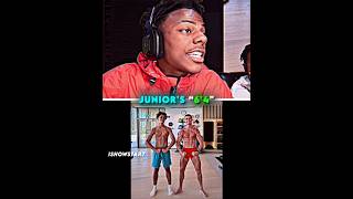 Famous iShowSpeed shocked by Ronaldo Jr's Super Tall 💀 Net Worth