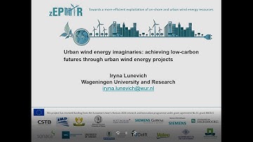 2021 H2020 Zephyr ESR 10: Technological and human factors affecting urban wind energy acceptance