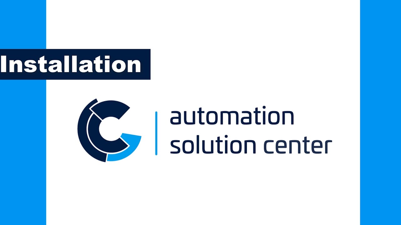 Solution Center Auto automation solution center - Installation - YouTube