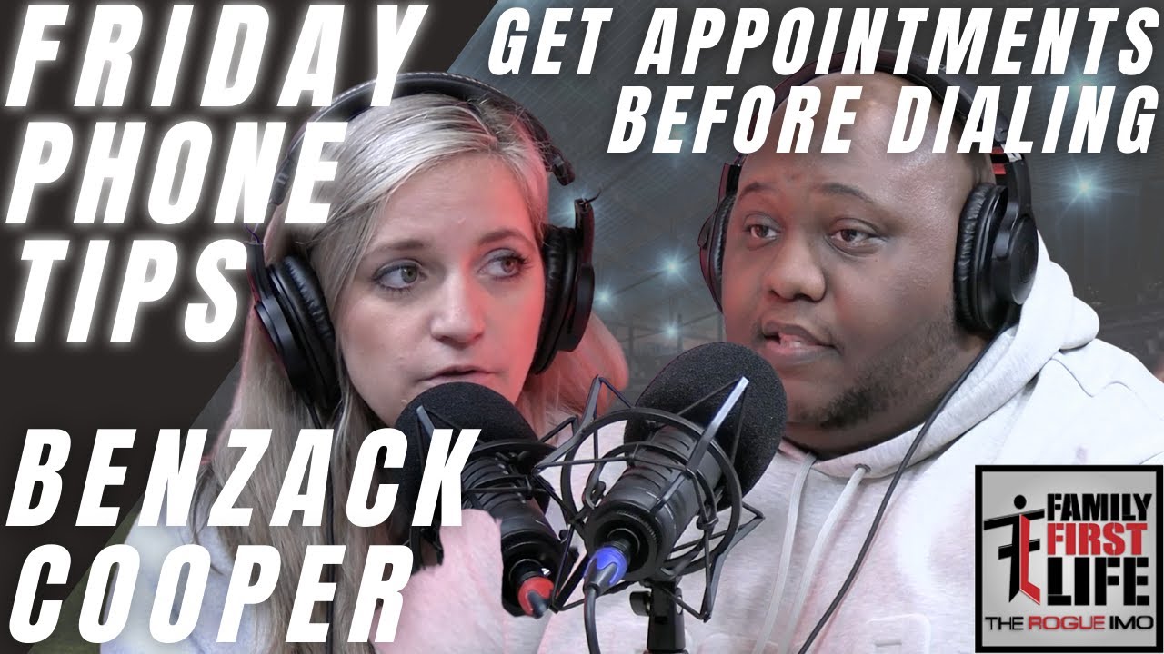 How He Gets Appointments on the Books Prior to Dialing - Friday Phone Tips W/ Benzack Cooper