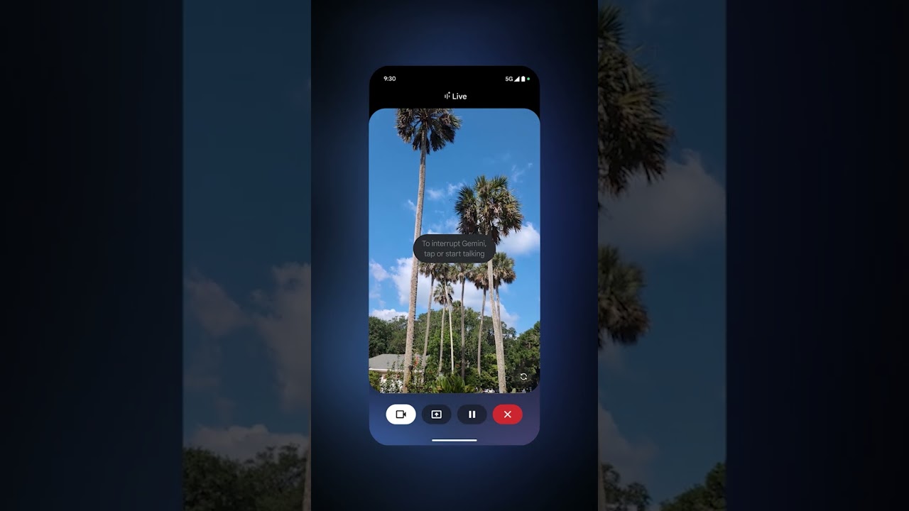 Gemini keeps it real. 😎 Share your camera with Gemini Live to ask questions about what you see.