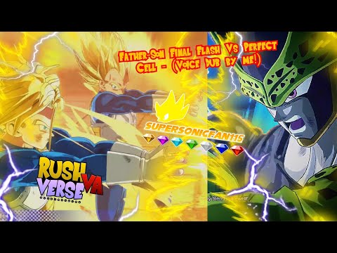 Dragon Ball Sparking Zero What If - Father-Son Final Flash Vs Perfect Cell - (Voice Dub!)