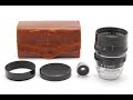[AB- Exc] Fuji FUJINON 10cm 100mm f/2 Lens Leica L39 Case Finder From JAPAN 7861