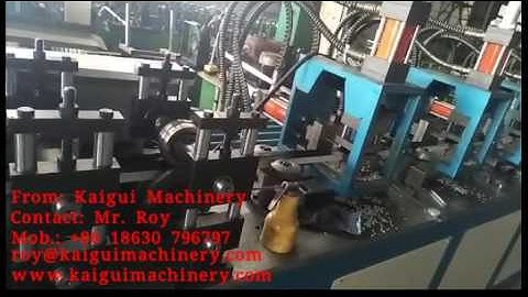 Ceiling T grid silhouette T bar automatic production line