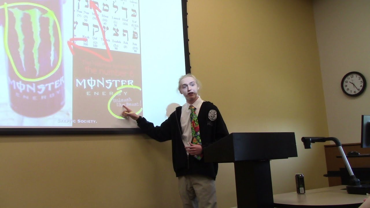 guy rants about how Monster Energy Drinks are from SATAN!!!!!