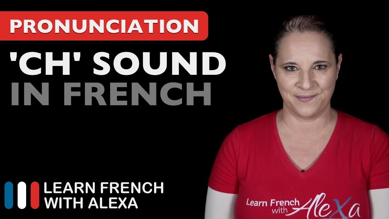 ⁣How to pronounce the "CH" sound in French