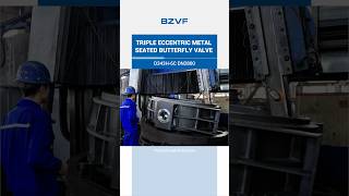 D343H-6C DN2800 TRIPLE ECCENTRIC METAL SEATED BUTTERFLY VALVE -BZVF #automobile #valve #machine