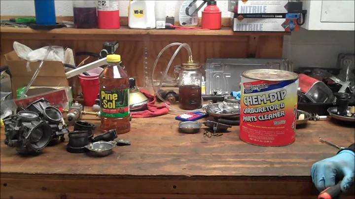 Carb Cleaning Pinesol vs  Berryman Chem Dip