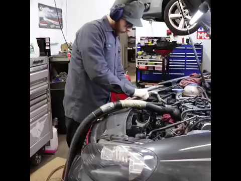 Walnut Blasting Carbon Intake Cleaning - YouTube