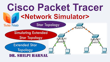 Cisco packet tracer | Extended Star Topology | Hub | Switch | Simulating Extended Star Topology LAN
