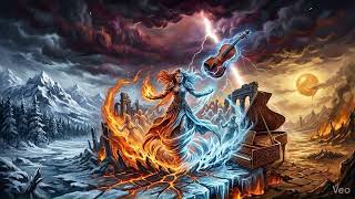 Shadows fall across the frozen ground | Symphonic Metal Vivaldi-style