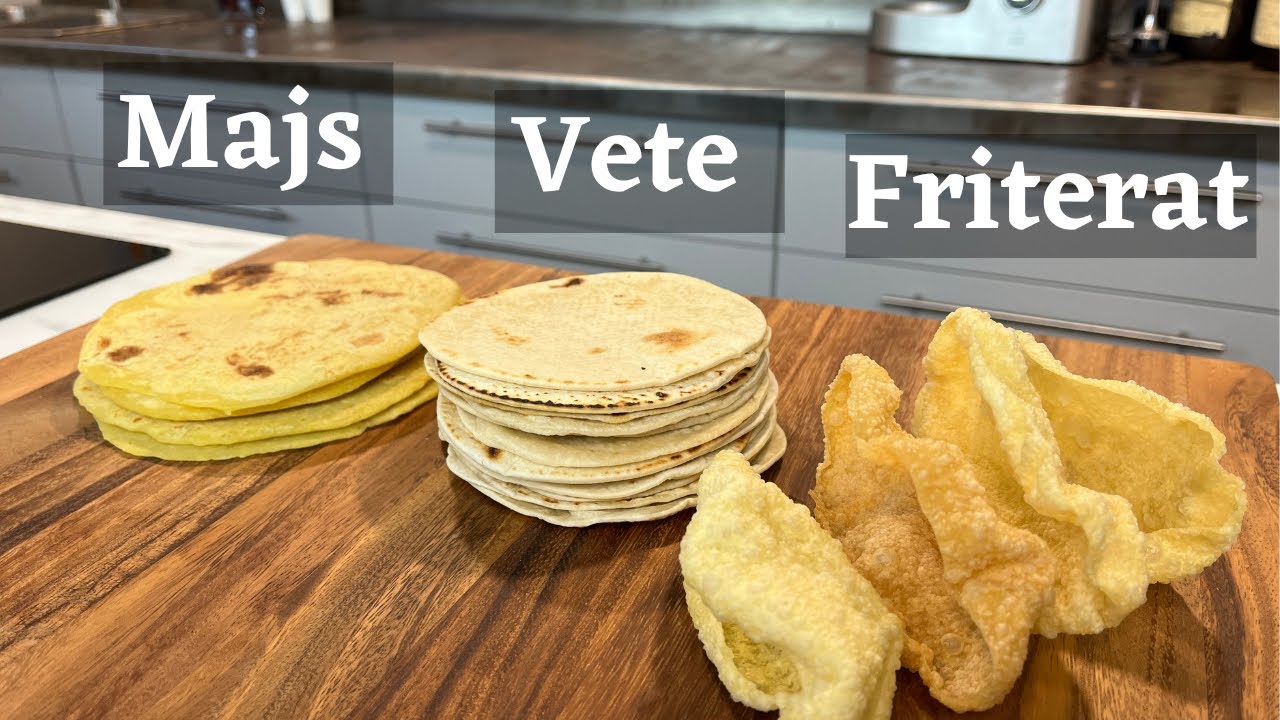 Förhöj fredagsmyset med dina egna tortillabröd | MatPoolen