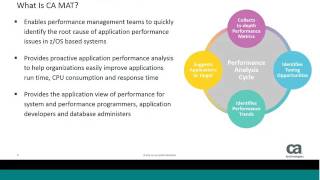 Save Money, Improve User Experience How to Improve App Performance with CA MAT