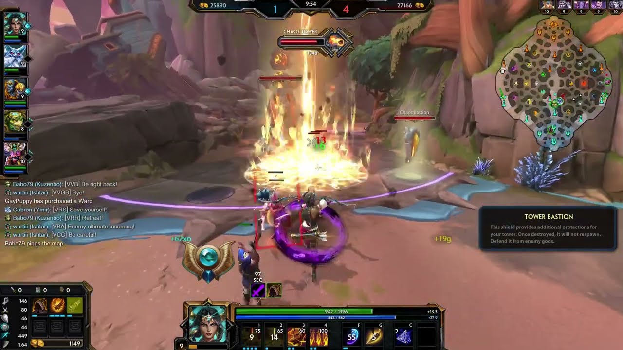 SMITE Ranked Conquest Ishtar ADC